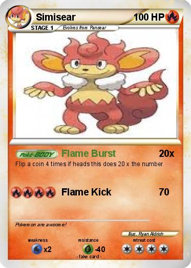 Pokemon Simisear