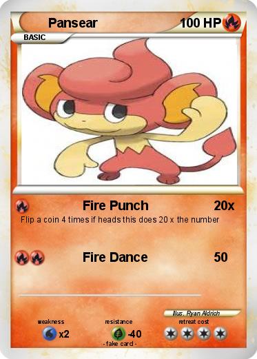 Pokemon Pansear