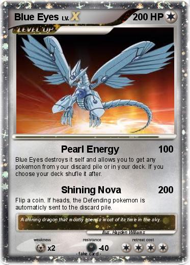 Pokemon Blue Eyes