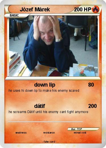Pokemon Józef Márek