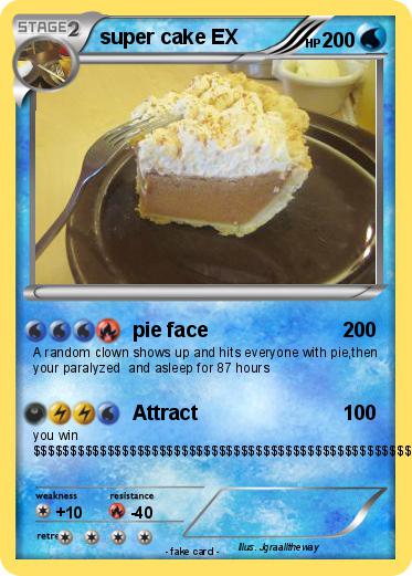 Pokemon super cake EX