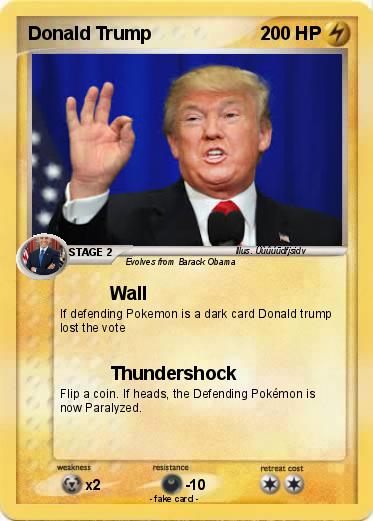 Pokemon Donald Trump