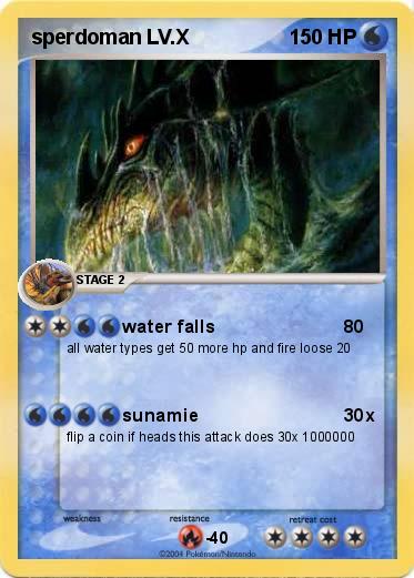 Pokemon sperdoman LV.X