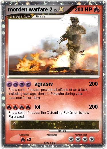 Pokemon morden warfare 2