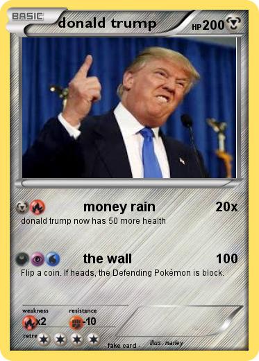 Pokemon donald trump