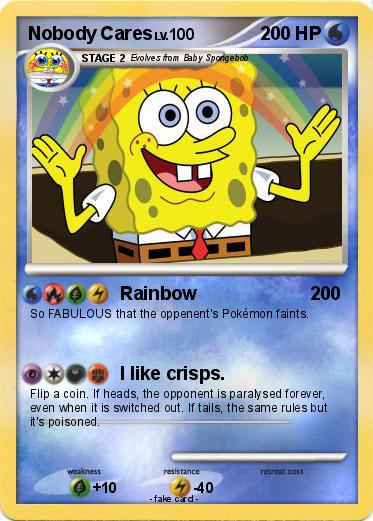 Pokemon Nobody Cares