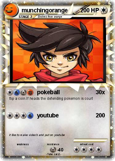 Pokemon munchingorange