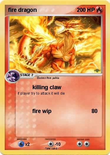 Pokemon fire dragon