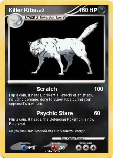 Pokemon Killer Kiba