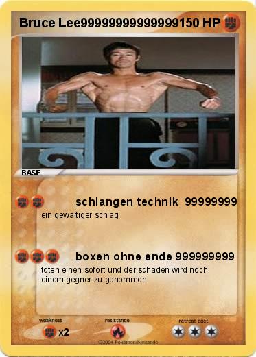 Pokemon Bruce Lee99999999999999