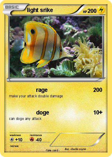 Pokemon light srike