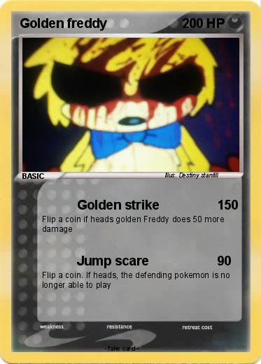 Pokemon Golden freddy