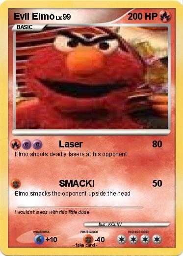 Pokemon Evil Elmo