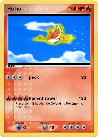 Pokemon Ho-ho