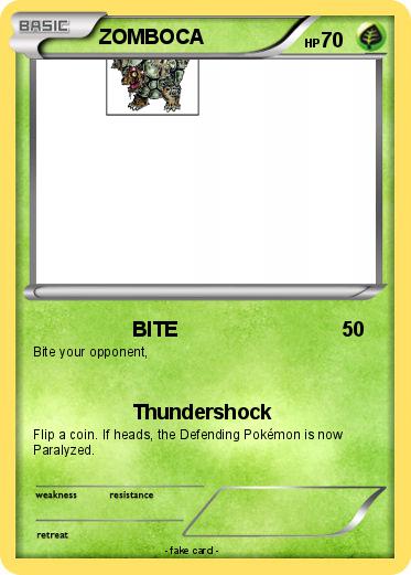 Pokemon ZOMBOCA