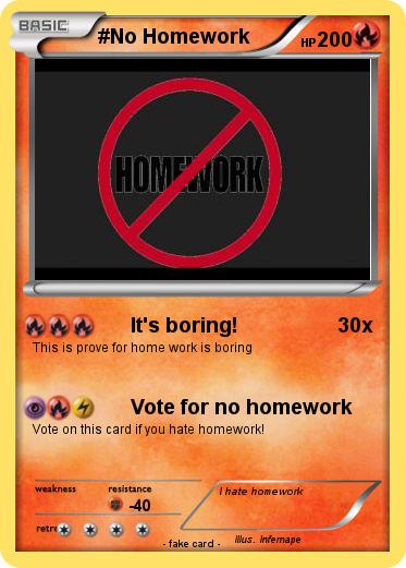 Pokemon #No Homework
