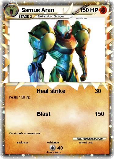 Pokemon Samus Aran