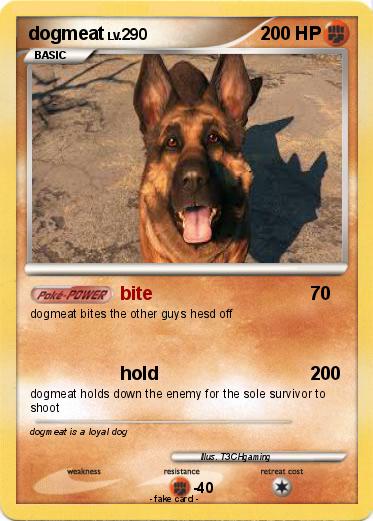 Pokemon dogmeat