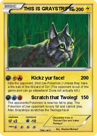 Pokemon THIS IS GRAYSTRIPE!