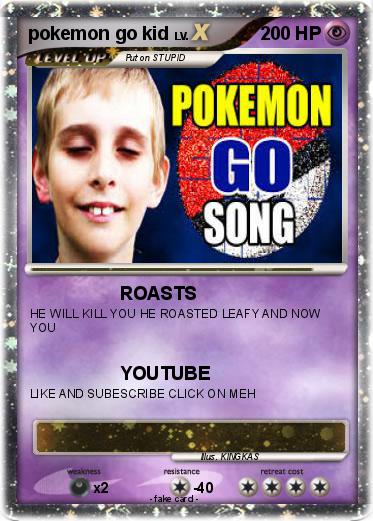 Pokemon pokemon go kid