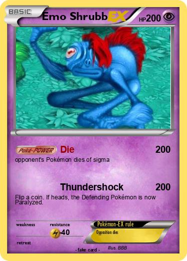 Pokemon Emo Shrubb