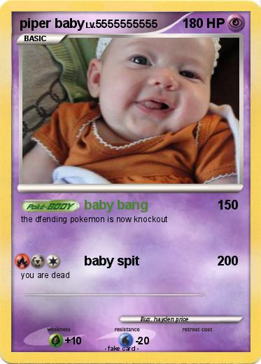 Pokemon piper baby