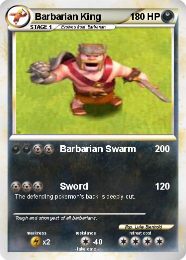 Pokemon Barbarian King