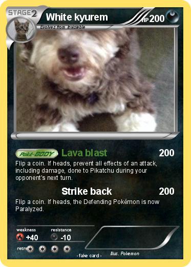 Pokemon White kyurem