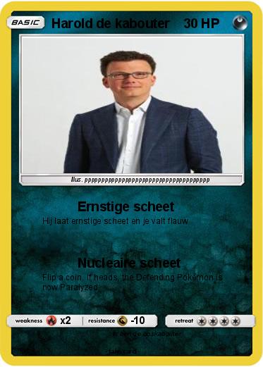 Pokemon Harold de kabouter