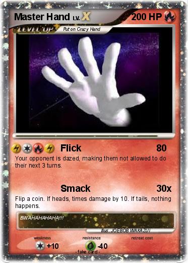 Pokemon Master Hand