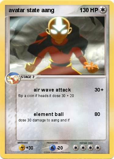 Pokemon avatar state aang