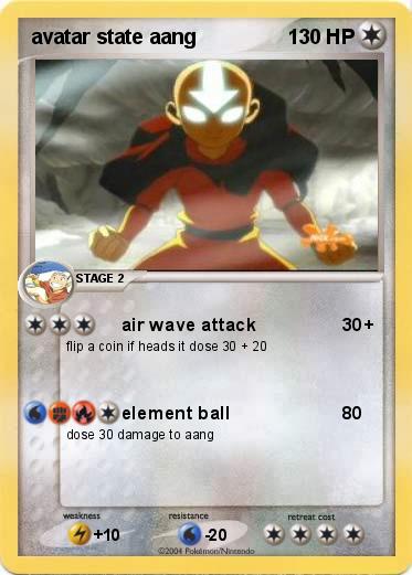 Pokemon avatar state aang