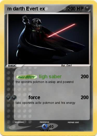 Pokemon m darth Evert ex