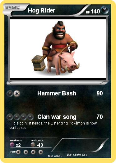 Pokemon Hog Rider