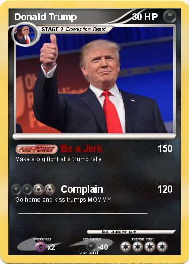Pokemon Donald Trump