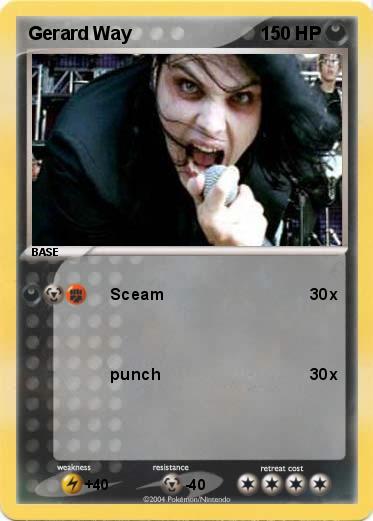 Pokemon Gerard Way