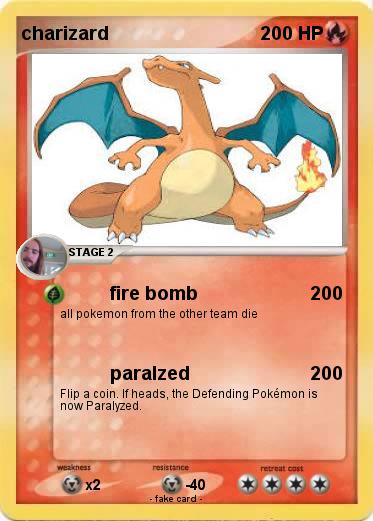 Pokemon charizard