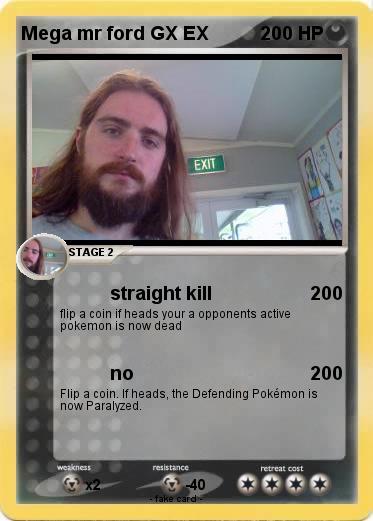 Pokemon Mega mr ford GX EX