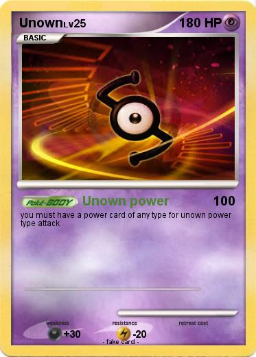 Pokemon Unown