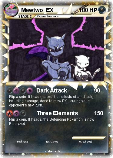 Pokemon Mewtwo  EX