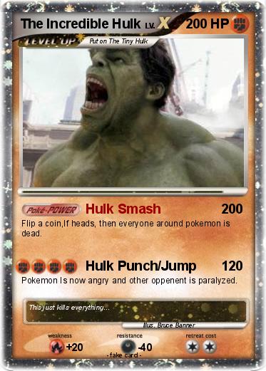 Pokemon The Incredible Hulk