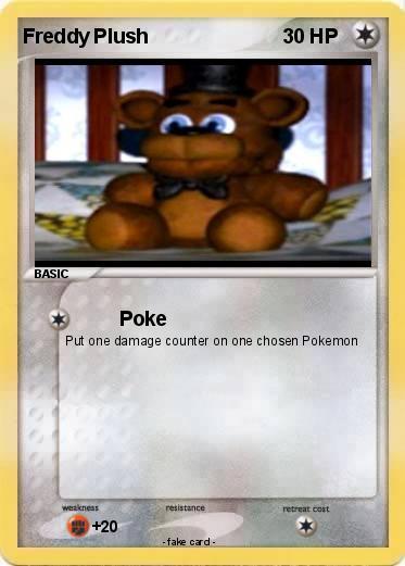 Pokemon Freddy Plush