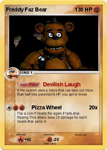 Pokemon Freddy Faz Bear