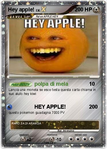 Pokemon Hey apple!