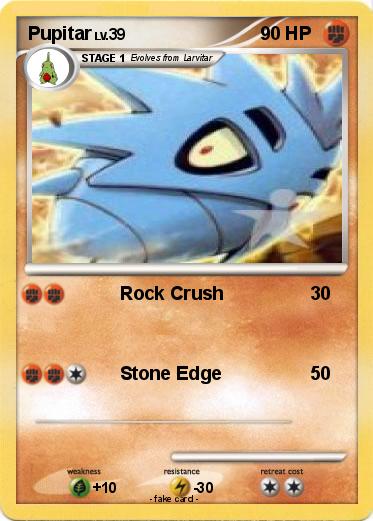 Pokemon Pupitar