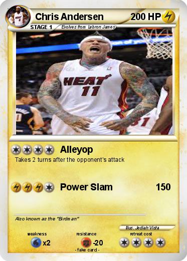 Pokemon Chris Andersen
