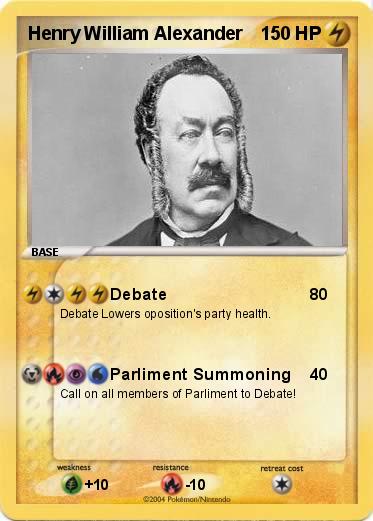 Pokemon Henry William Alexander