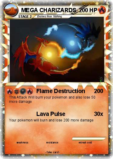 Pokemon MEGA CHARIZARDS