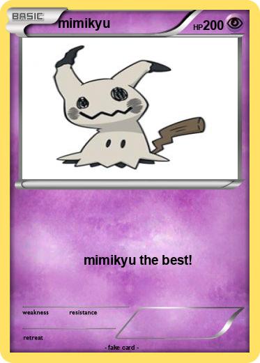 Pokemon mimikyu