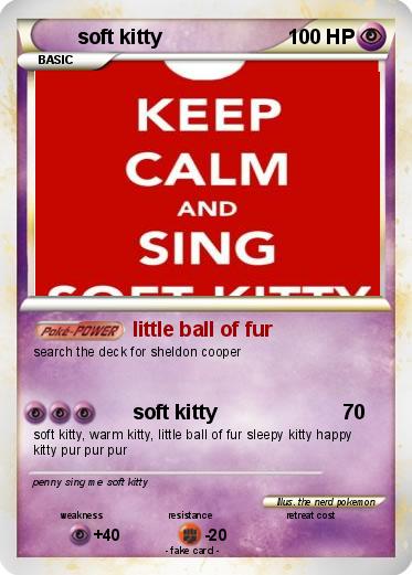 Pokemon soft kitty
